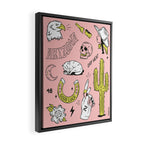 ARIZONA FLASH SHEET Framed Canvas Print Gallery Image 2