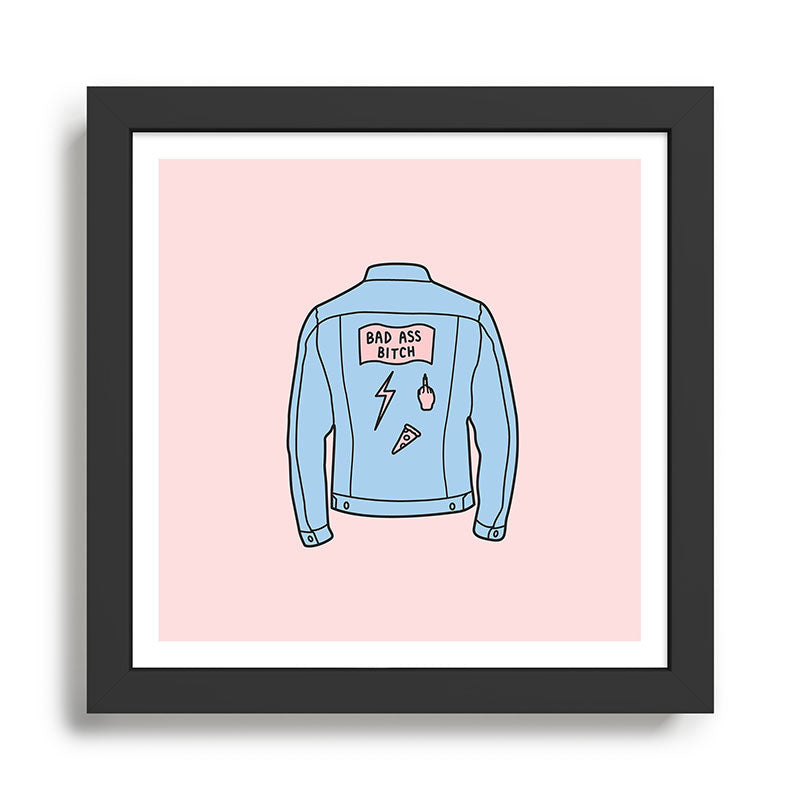 BAD ASS B Framed Art Print Gallery Image 1