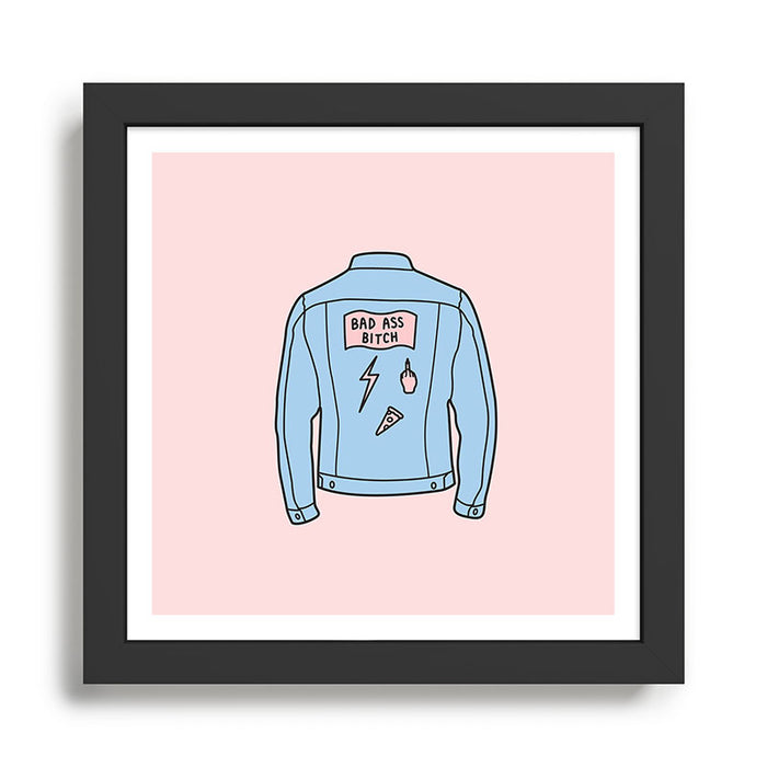 BAD ASS B Framed Art Print Gallery Image 1