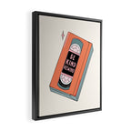 BE KIND, REWIND Framed Canvas Print Gallery Image 2