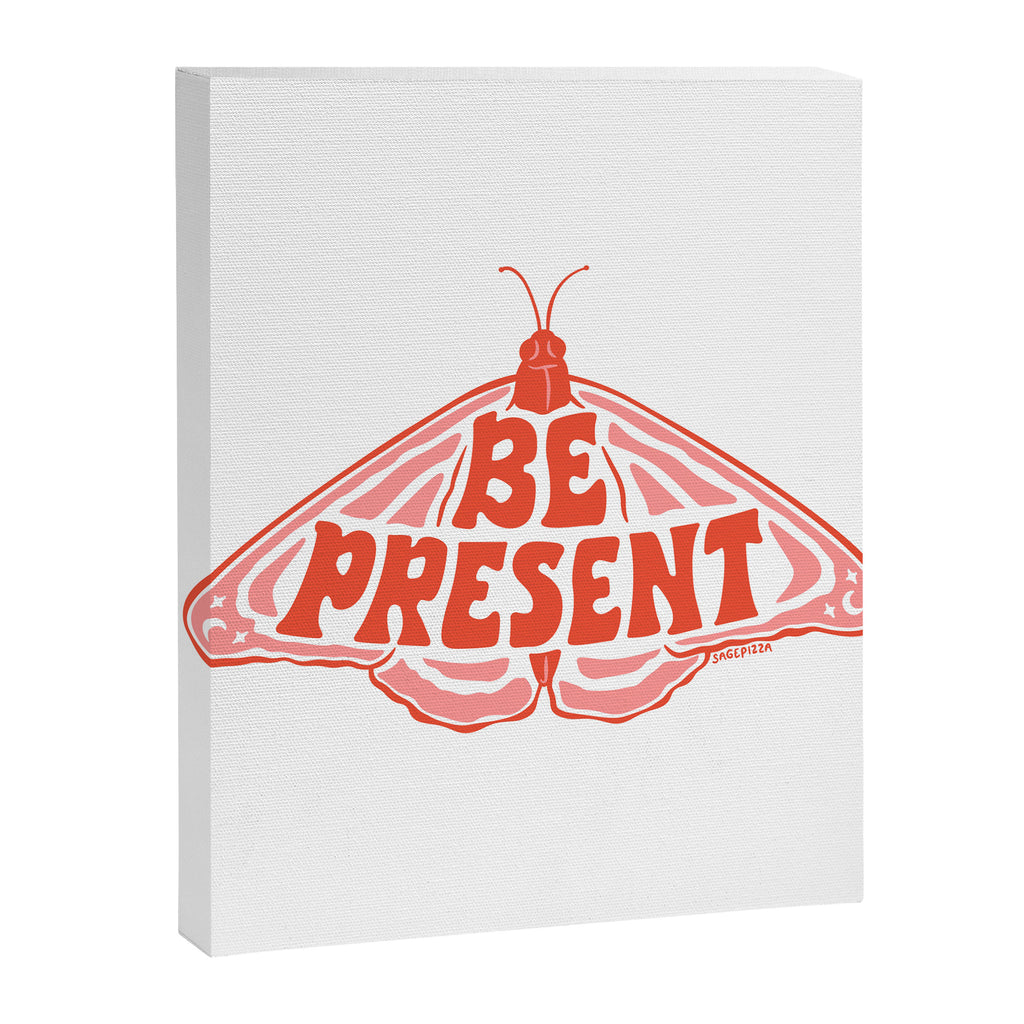 BE PRESENT Canvas Print Gallery Image 8