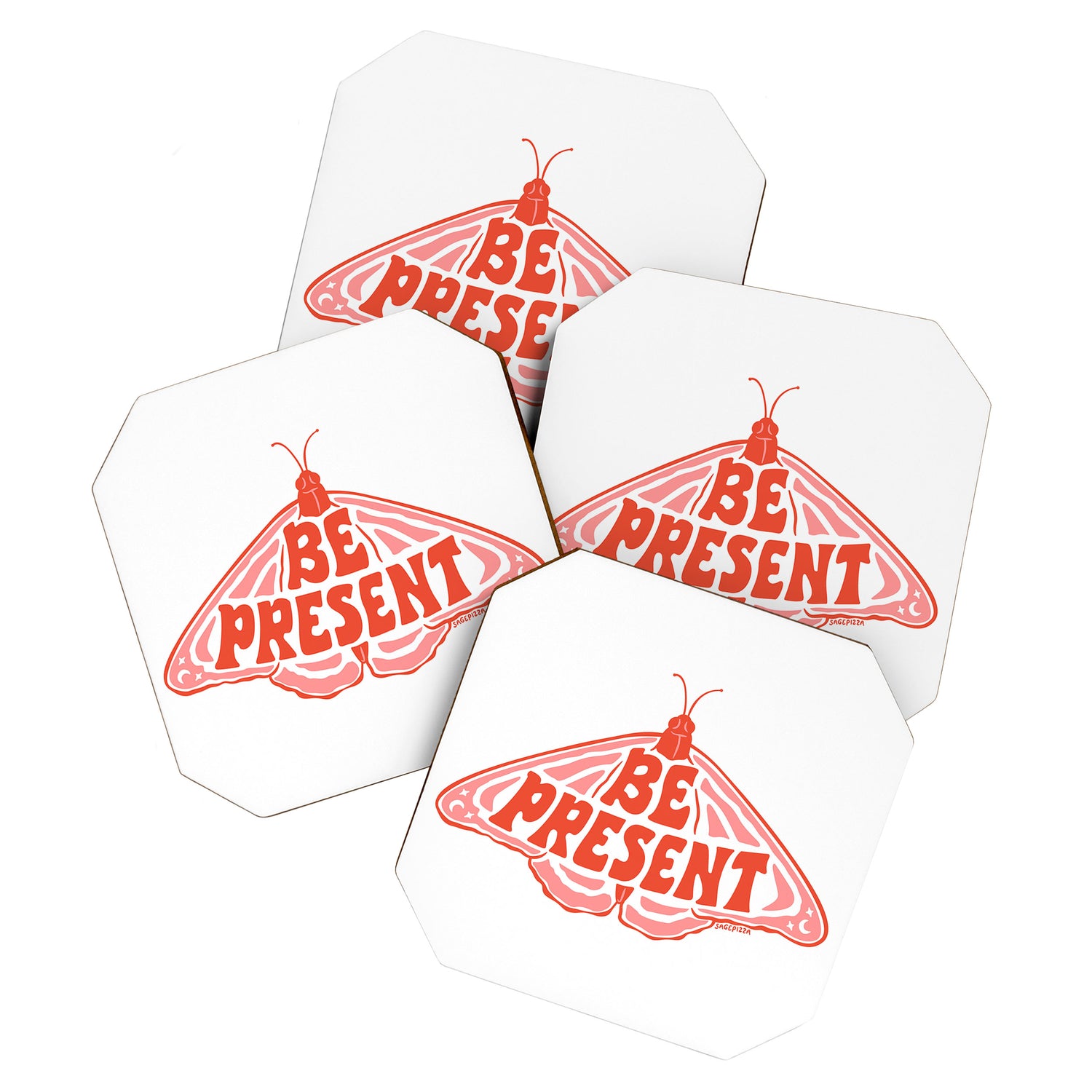 BE PRESENT Coaster Gallery Image 1