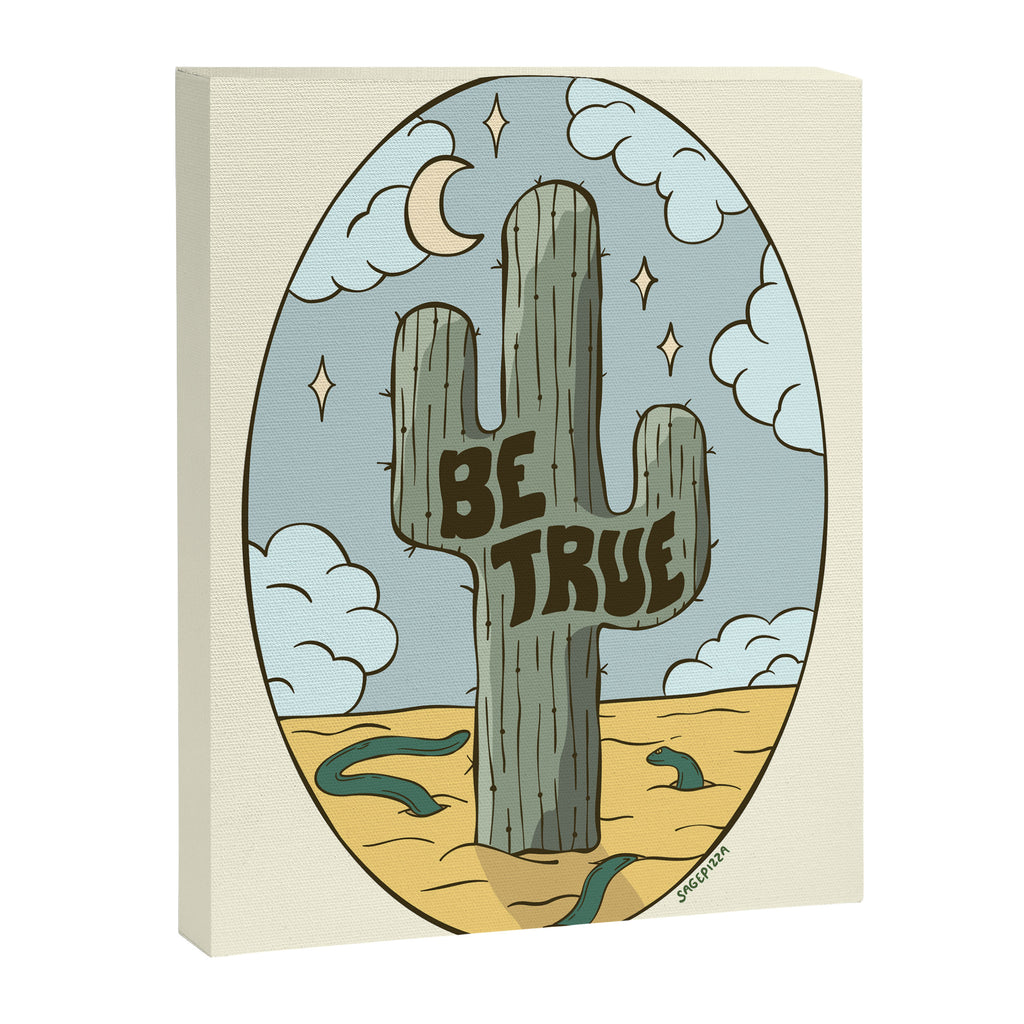BE TRUE Canvas Print Gallery Image 6