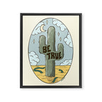 BE TRUE Framed Canvas Print Gallery Image 6