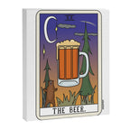 Beer Reading Canvas Print Gallery Image 6