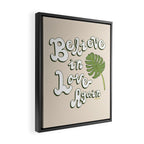BELIEVE IN LOVE AGAIN Framed Canvas Print Gallery Image 2