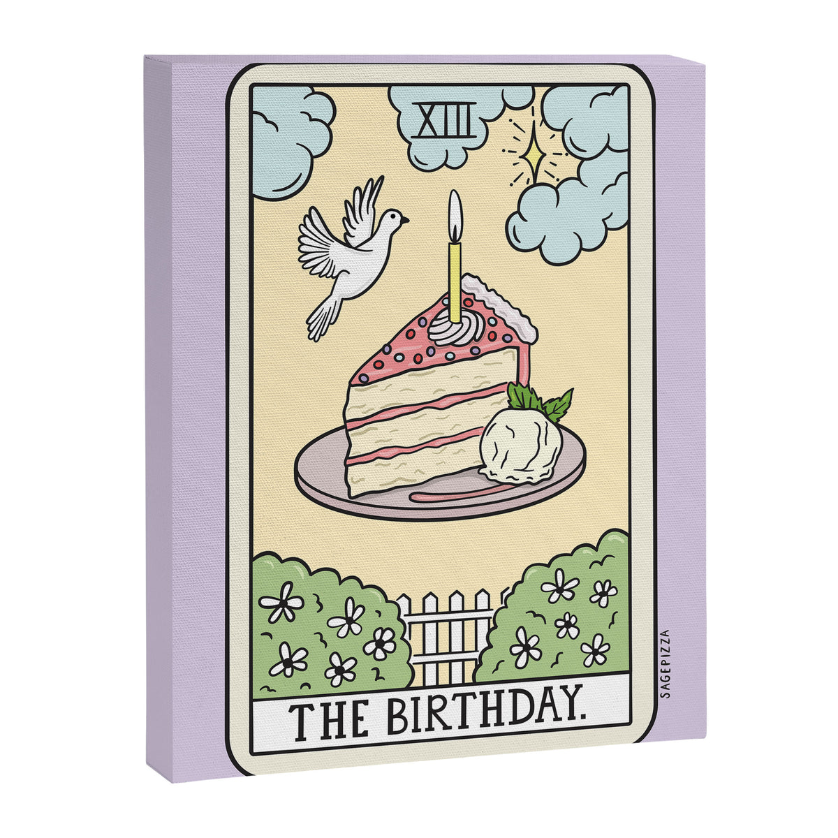 BIRTHDAY READING Canvas Print Gallery Image 6