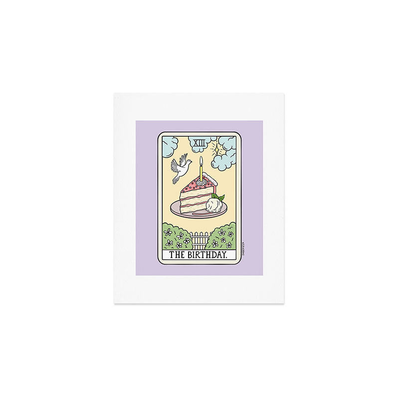 BIRTHDAY READING Art Print Gallery Image 1