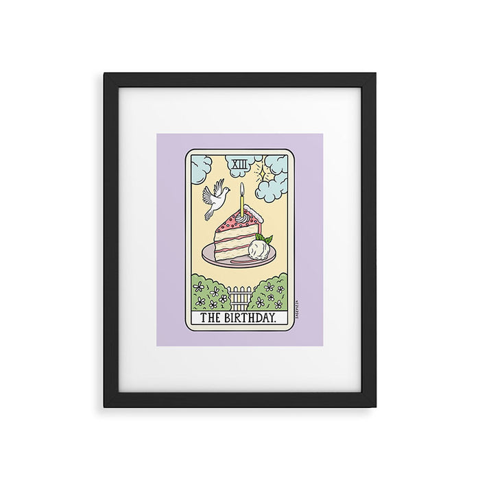BIRTHDAY READING Framed Art Print Gallery Image 1
