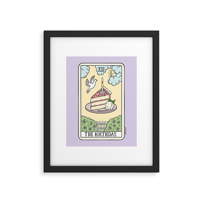 BIRTHDAY READING Framed Art Print Gallery Image 5