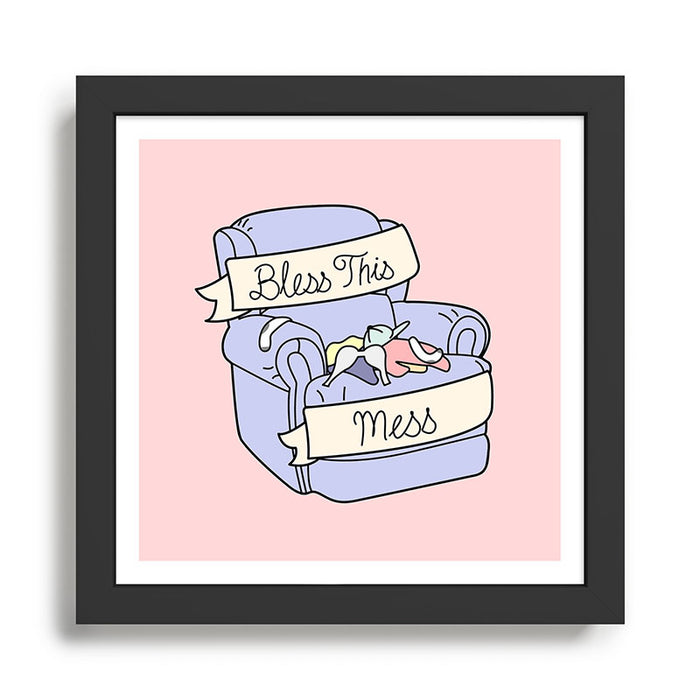 BLESS THIS MESS Framed Art Print Gallery Image 1