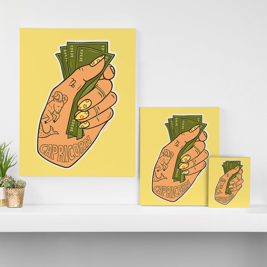 CAPRICORN Canvas Print Gallery Image 3