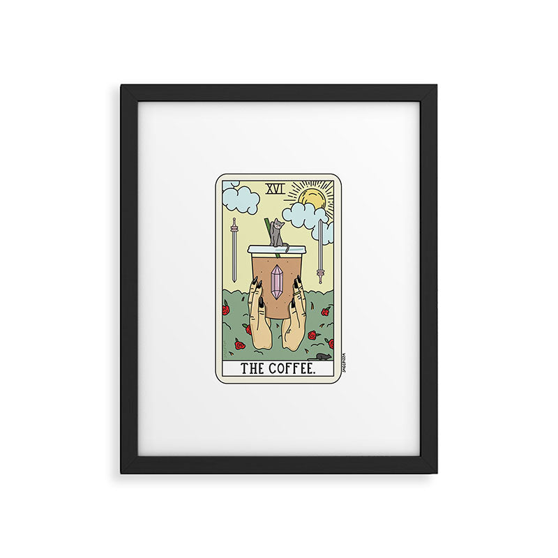 COFFEE READING Framed Art Print Gallery Image 5