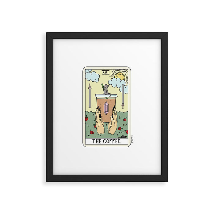 COFFEE READING Framed Art Print Gallery Image 1