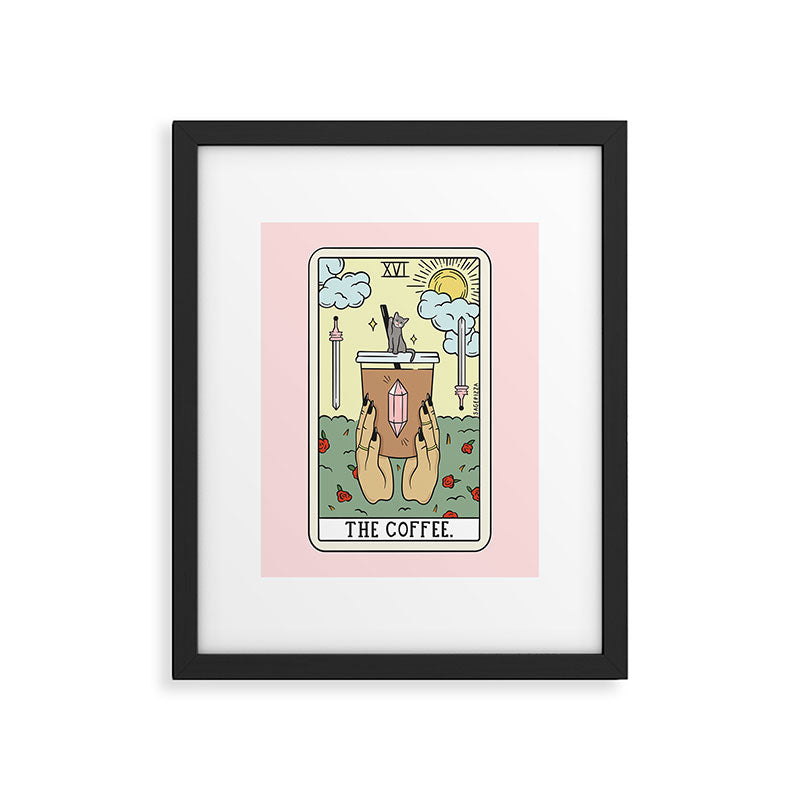 COFFEE READING UPDATED (LIGHT) Framed Art Print Gallery Image 4