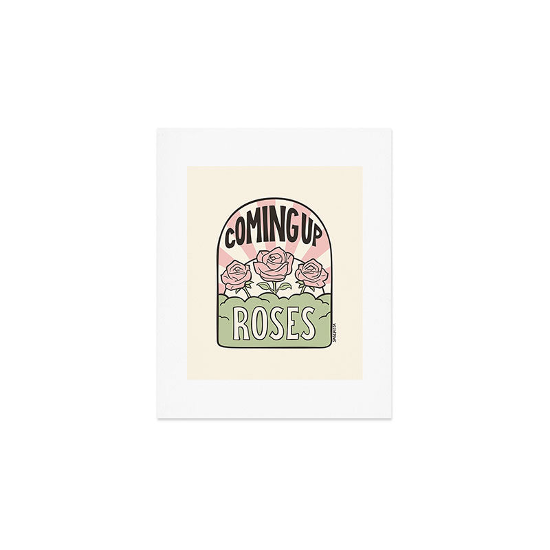 Coming Up Roses Art Print Gallery Image 1