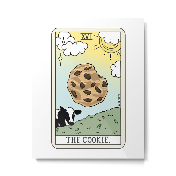 COOKIE READING Metal Print Gallery Image 1