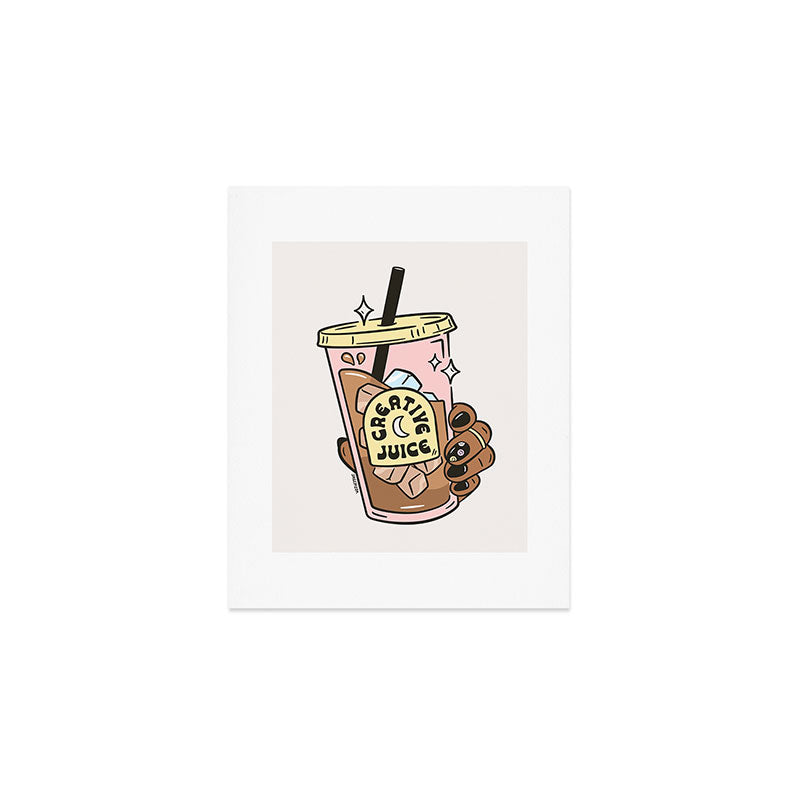 CREATIVE JUICE (DARK) Art Print Gallery Image 1