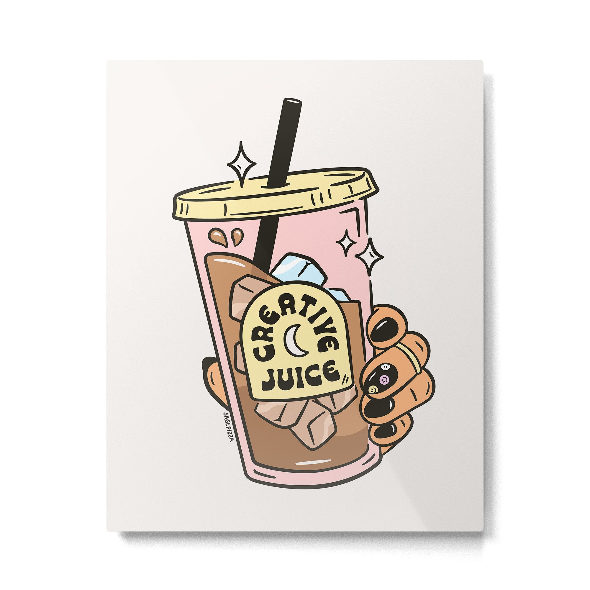 CREATIVE JUICE (LIGHT) Metal Print Gallery Image 6