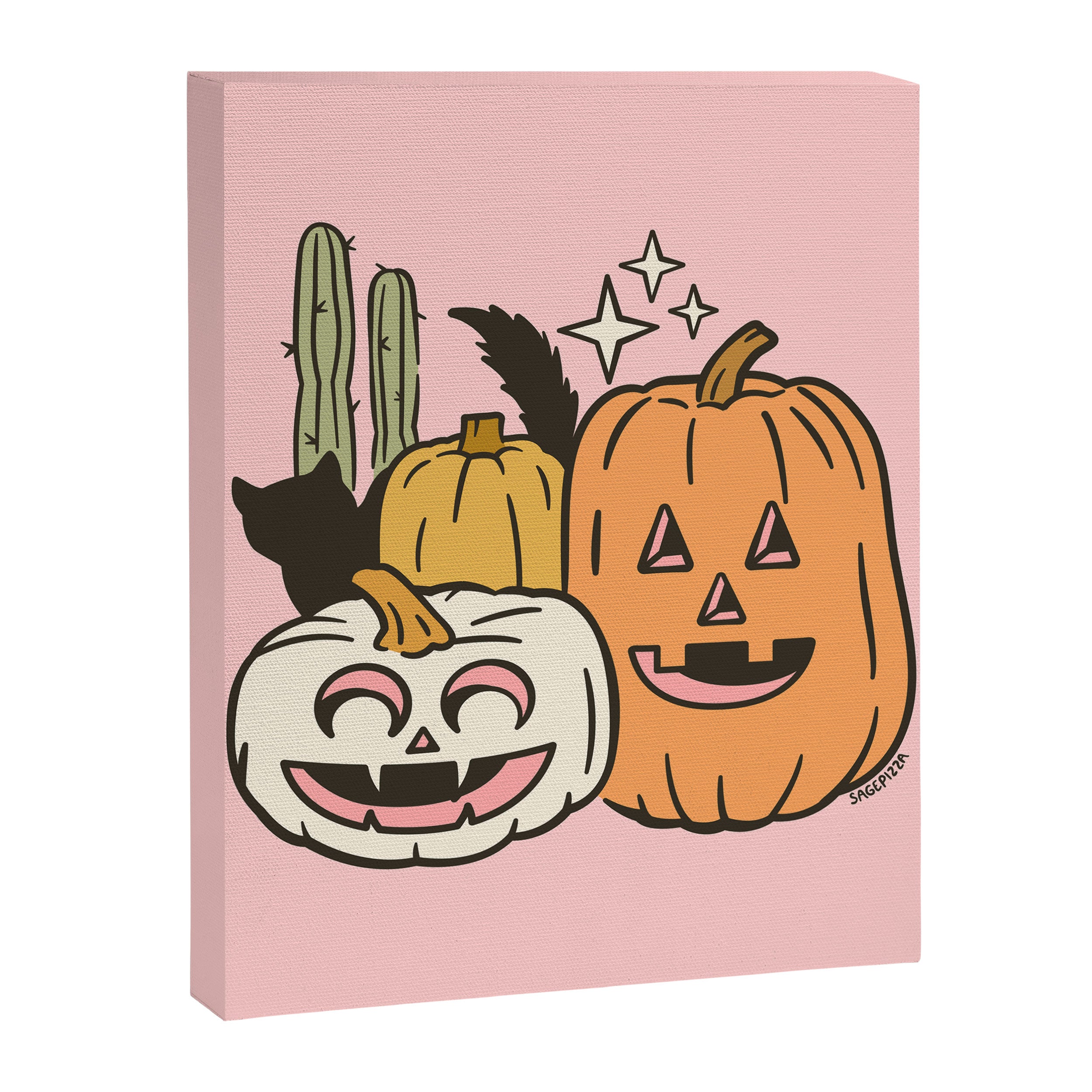 Cutie Pumpkins Canvas Print Gallery Image 8