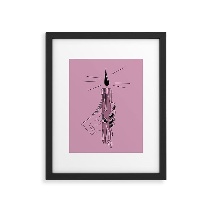 DARK TIMES Framed Art Print Gallery Image 1