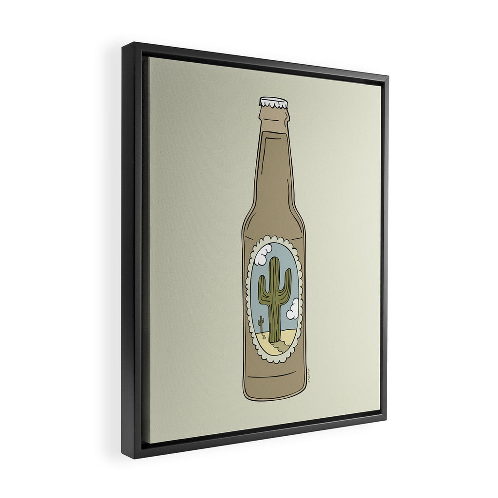 Desert Brew Framed Canvas Print Gallery Image 2