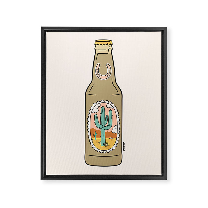 DESERT BREW Framed Canvas Print Gallery Image 6