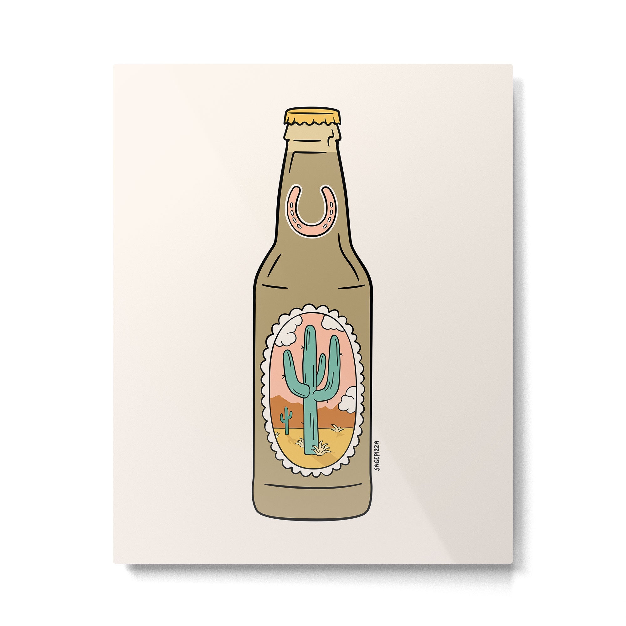 DESERT BREW Metal Print Gallery Image 4