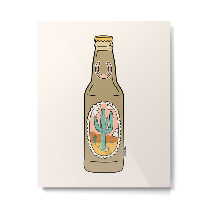 DESERT BREW Metal Print Gallery Image 1