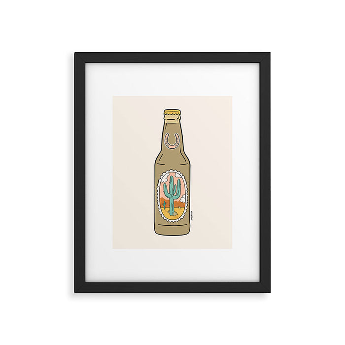 DESERT BREW Framed Art Print Gallery Image 1