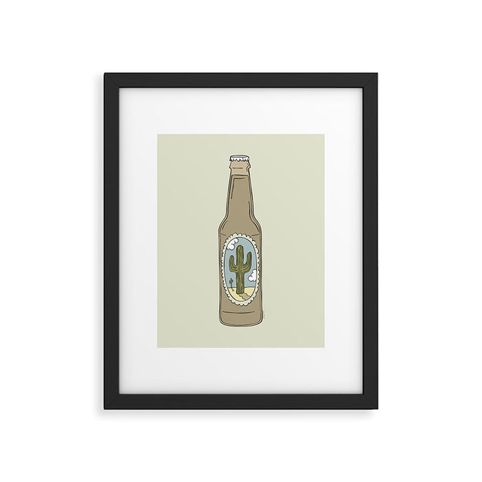 Desert Brew Framed Art Print Gallery Image 1