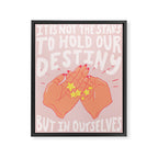 DESTINY Framed Canvas Print Gallery Image 6