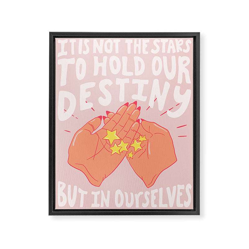 DESTINY Framed Canvas Print Gallery Image 6