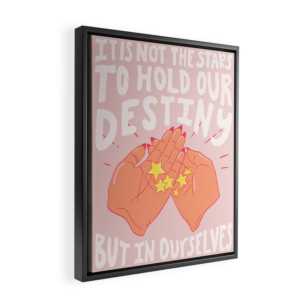 DESTINY Framed Canvas Print Gallery Image 2