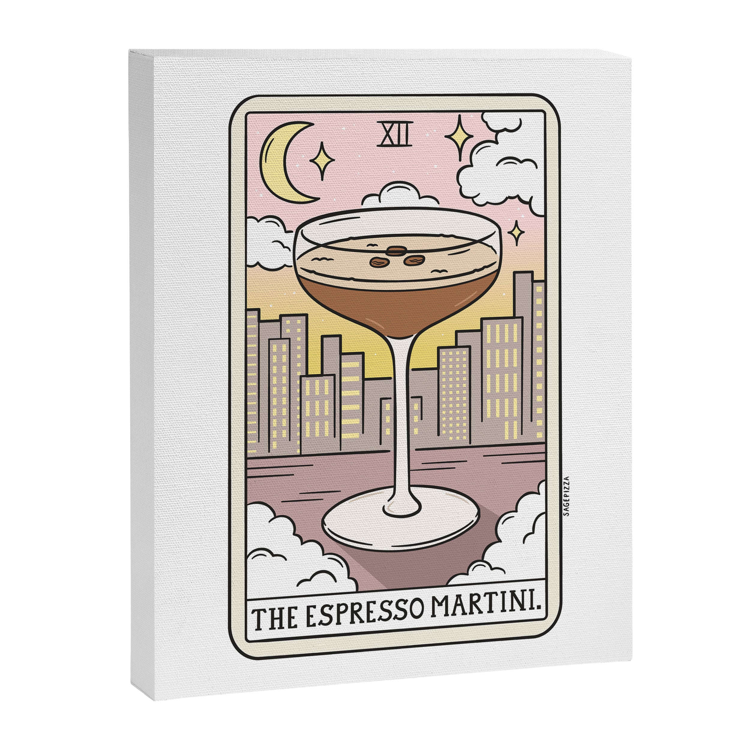 ESPRESSO MARTINI READING Canvas Print Gallery Image 6