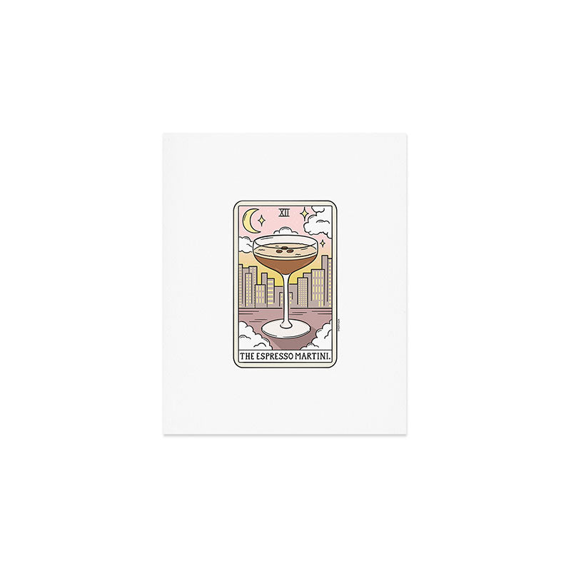 ESPRESSO MARTINI READING Art Print Gallery Image 1