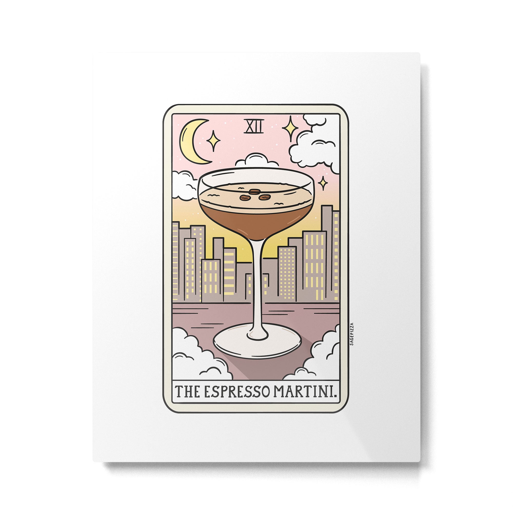 ESPRESSO MARTINI READING Metal Print Gallery Image 4