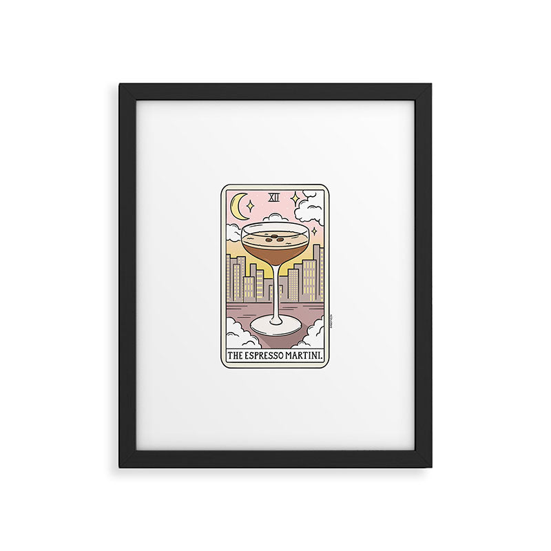 ESPRESSO MARTINI READING Framed Art Print Gallery Image 5