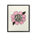 FEEL DEEPLY Framed Canvas Print Gallery Image 8