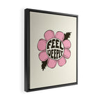 FEEL DEEPLY Framed Canvas Print Gallery Image 2