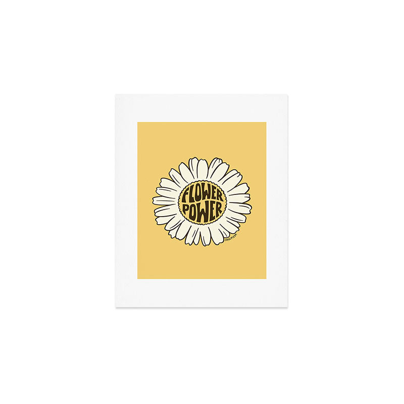 Flower Power Art Print Gallery Image 1