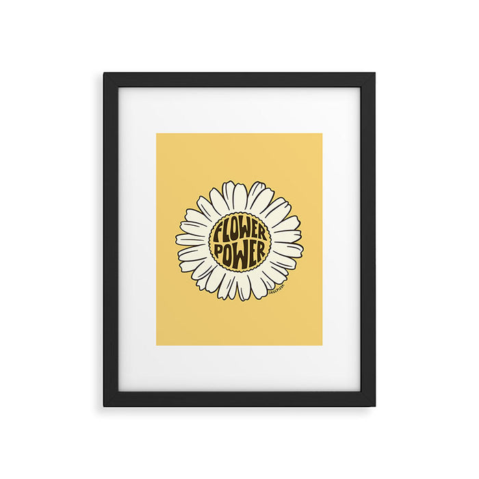 Flower Power Framed Art Print Gallery Image 1
