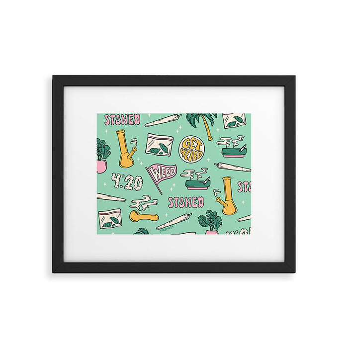 FOUR TWENTY Framed Art Print Gallery Image 1