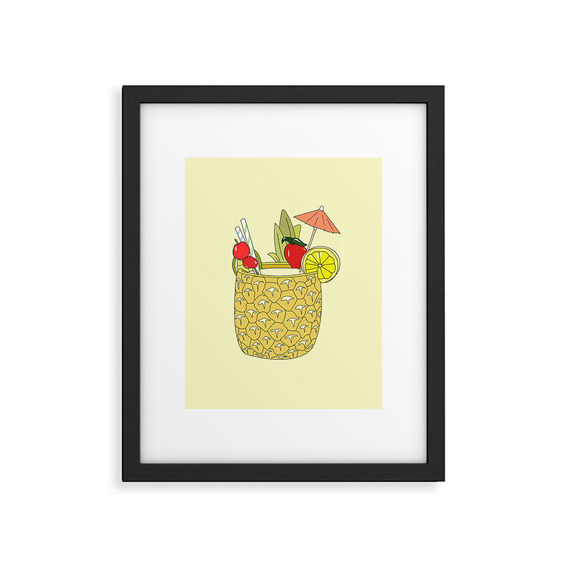 FRUITY DRINK Framed Art Print Gallery Image 5