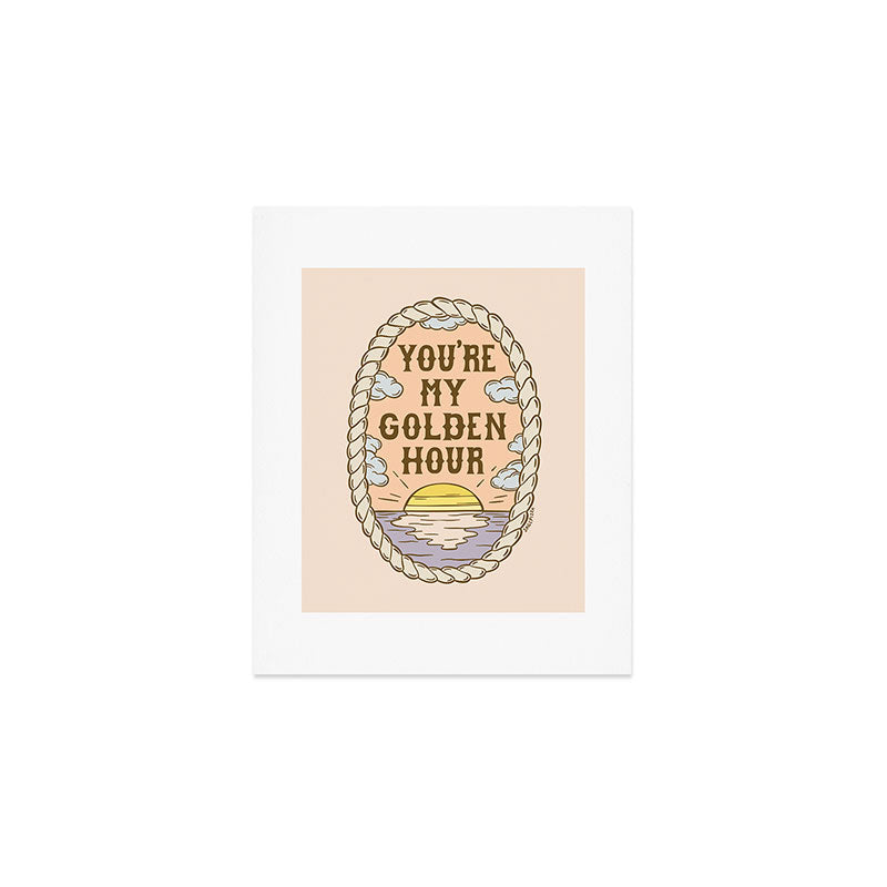 GOLDEN HOUR Art Print Gallery Image 1