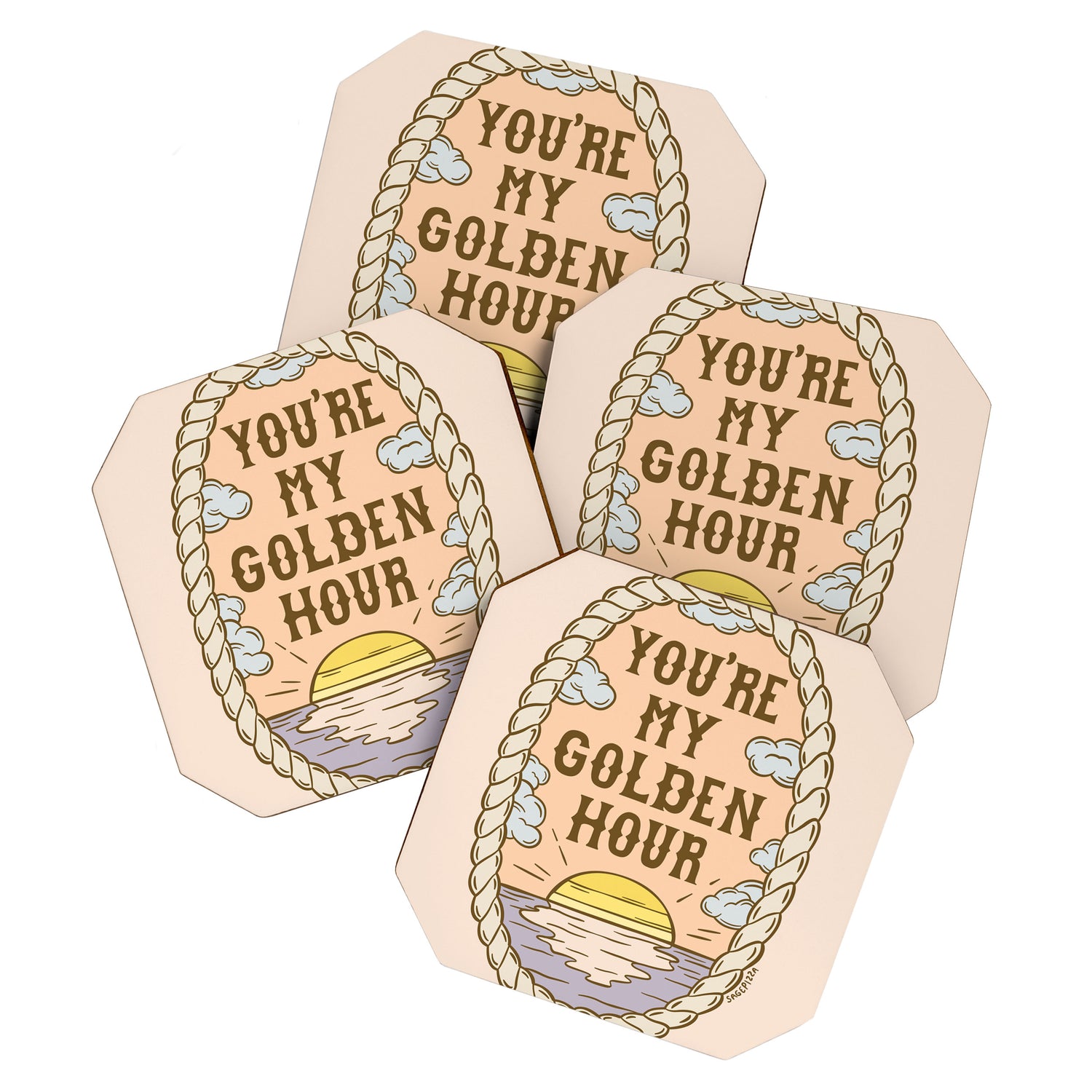 GOLDEN HOUR Coaster Gallery Image 1