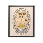 GOLDEN HOUR Framed Canvas Print Gallery Image 6