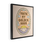 GOLDEN HOUR Framed Canvas Print Gallery Image 2
