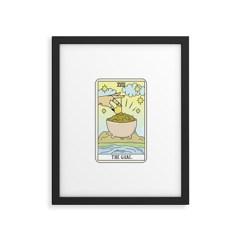 GUAC READING Framed Art Print Gallery Image 5