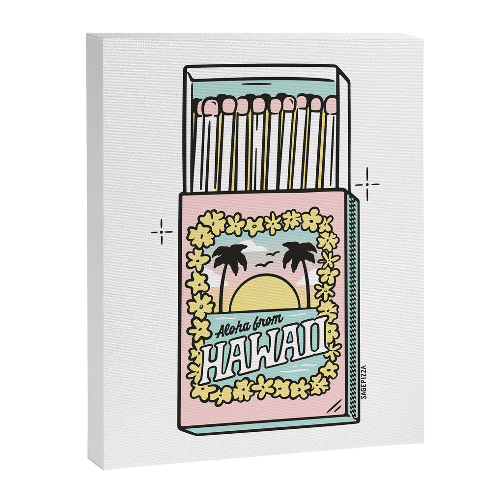 Hawaii Matchbox Canvas Print Gallery Image 6